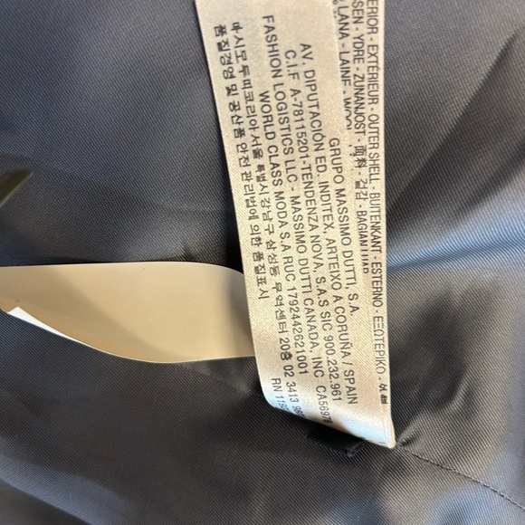 Massimo Dutti Charcoal Suit Jacket - Picture 11 of 15